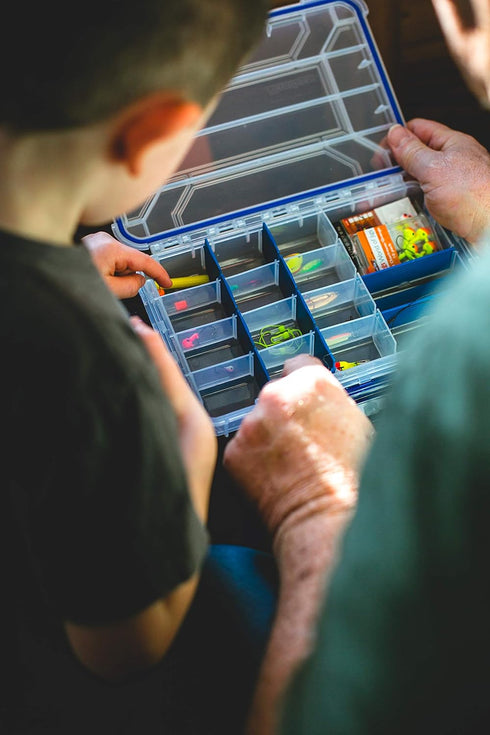 Flambeau Outdoors Ultimate Waterproof Tuff Tainer Fishing Tackle Tray Box (Includes Zerust Dividers) - Varying Compartments & Sizes...