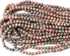 60PCS 6mm Natural Kashgar Garnet Gemstones Round Loose Beads for Jewelry Making 1 Strand 15"...