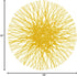 SARO LIFESTYLE Adalynn Collection Straw Design Placemats (Set of 4), 15", Yellow"...