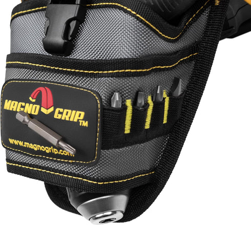 MagnoGrip 002-580 Drill Holster - Left and Right Handed with Integrated Magnetic Storage...