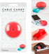 Cord Management & Cable Organizer - Cable Candy - Donut Pink...