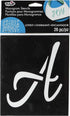 Tulip Fabric Stencils 33714 Stncl Med Lovely Monogram 26Pk, As Detailed...