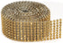 Acrylic Rhinestone Diamond Ribbon Wedding Cakes, Birthday Decorations, Baby Shower Events,Party Supplies, Arts Rhinestones for Crafts (Gold, 8row)...