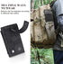 Black Tactical Molle CellPhone Pouch Case,Heavy Duty Waterproof Phone Holster Bag for iPhone 11 12 13 Pro Max Samsung S22 S21 S20 FE Note 20 A13 A...
