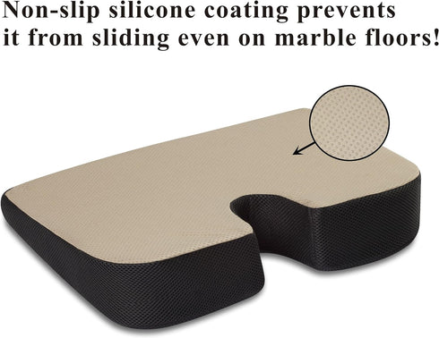 Large Medium-Firm Wellness Seat Cushion - 17 x 13 x 3 inches...