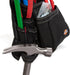 Dickies 8-Pocket Canvas Tool and Utility Pouch for Work Belts, Fastener Pocket, Hammer Loops, 2-inch Belt Loop, Black...