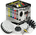 Drillbrush Drill Brush Power Scrubber by Useful Products 3 Piece Drill Brush Cleaning Tool Attachment Kit for Cleaning Furniture, Carpet, Chairs, ...