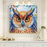 51buyoutgo Owl 11ct Cross Stitch Kits, 11 CT Funny Pre Printed Counted Stamped Cross Stitch Embroidery Needlepoint Needlework Patterns Kits for Be...