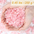 DUQGUHO Rose Quartz Crystals Chip Bulk Pink Rocks for Plants Succulent Flowerpot Vase Filler Decorative Rocks Terrarium Supplies Little Fish Tank ...