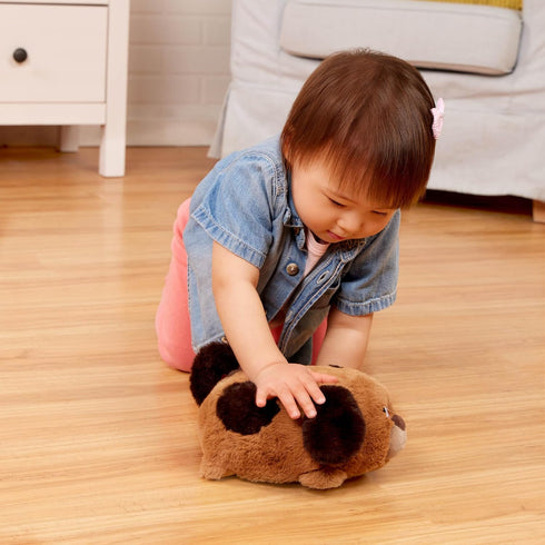Battat – Plush Crawling Toy Dog – Interactive Stuffed Animal – Toy Puppy With Movement & Sounds – Tummy Time Toys For Toddlers – 12 Months + – Wag...