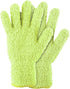 Sibba 2pcs Microfiber Dusting Mitt Gloves Auto Household Cleaning Mittens Cloth Reusable Washable Gloves for Men Women Kitchen House Blinds Plants...