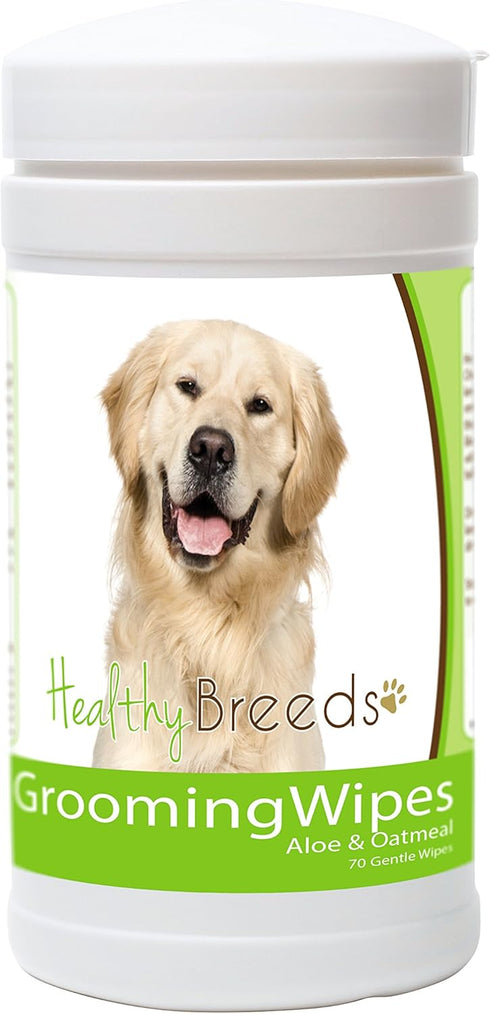 Healthy Breeds Golden Retriever Grooming Wipes 70 Count...