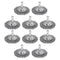uxcell 10Pcs Wire Wheel Brush 2" High Carbon Steel Wire Drill Brush with 1/4-Inch Hex Shank for Rust Removal Corrosion Scrub Surfaces...