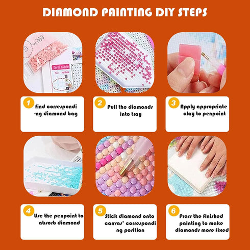 xackcme Pumpkin Diamond Painting Kits for Adults-Pumpkin Diamond Art Kits for Adults,Gem Art Kits for Adults for Gift Home Wall Decor Gifts(16x12i...