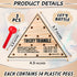 3 Pack - Wooden Triangle Peg Board Game - Retro Mini Travel Game...