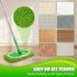 Set of 4 Reusable Microfiber Mop Pads Compatible with Swiffer Sweeper, Dry Sweeping Cloths, Washable Wet Mopping Cloth Refills for Floor Cleaning ...