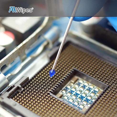 Sensor Glue Sticks ESD | 1.8 mm Water Drop Shape Head, 10 Packs, Blue, Medium Viscosity, Stainless Steel | Anti Static Dust Rods for Sensors, LCD,...