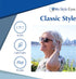 In Style Eyes Seymore Retro Bifocal Sunglasses - Full-Rimmed, Rectangle Frame Cheater Glasses - Non-Polarized Aspheric Lens...