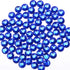 3000 Pieces Hot Fix Glass Flatback Rhinestones HotFix Round Crystal Gems (Sapphire, SS10)...
