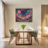 Posterizer 1 pcs- psychedelic funky hippie colorful landscape 1-Abstract & Modern Art-Fantasy & Fiction Art- Living Room Bedroom Decor- unframed w...