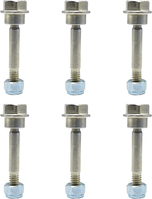(Set of 6) 588077501 Snow Blower Shear Pin Bolt & Nut fits for Husqvarna 532179828 532187494 532188243 532192090 588077501 601001986 AYP 192090 ST...