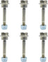 (Set of 6) 588077501 Snow Blower Shear Pin Bolt & Nut fits for Husqvarna 532179828 532187494 532188243 532192090 588077501 601001986 AYP 192090 ST...