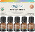 Cliganic Organic Essential Oils Set (Top 5 - The Classics) - 100% Pure Natural - Aromatherapy, Candle Making - Peppermint, Lavender, Eucalyptus, L...