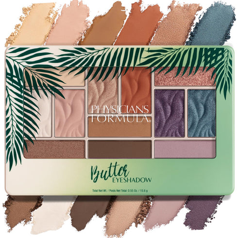Physicians Formula Murumuru Butter Eyeshadow Palette, Dermatologist Approved, Tropical Days...
