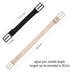 6 Pieces Bra Strap Clips Elastic Adjustable Non-Slip Strap Holder Conceal Straps - Conceal Straps - Cleavage Control ?Beige, White and Black ?...