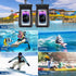 Floating Waterproof Phone Pouch, 2Pack IP68 Waterproof Phone Dry Bag Case with Zip Lock Seal for iPhone 15 14 13 12 11 Pro Max Plus Samsung, Phone...