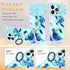 for iPhone 12 Pro Max Case with Slide Camera Cover, Sea Turtle Cases for iPhone 12 Promax with Ring Holder, Turtles Stylish Aesthetic Designer Sli...