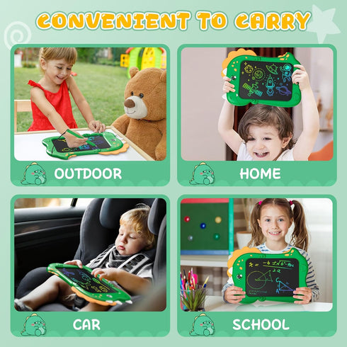 Kizmyee LCD Writing Tablet for Kids,Toddler Toys for 3 4 5 6 Year Old Boys Girls, 8.5 inch Kids Toys Doodle Board, Dinosaur Toys Drawing Tablet...