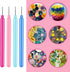 4pc Quilling Kit Quilling Tool 4.13inch Supplies Quilling Paper Bead Roller Tools for Paper Flowers Crafts Colorful Paper Strip Quilling Needle Pe...