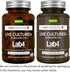 Live Cultures+ Lab4 Probiotics & Prebiotic, Vegan, Non-GMO, Lactobacillus Acidophilus & Bifidobacterium, Guaranteed 25 Billion CFU, Non-Bloating G...