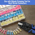 Qibaok 250 PCS Heat Shrink Wire Connectors Electrical Terminals Kit Waterproof Marine Automotive Terminals Set...