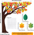 128 Pcs Classroom Tree Bulletin Board Set Woodland Whimsy Tree for Bulletin Board Leaves Cutout Classroom Tree Wall Decor for School Classroom Cha...