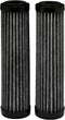 EcoPure EPW2F Premium Fact Universal Whole Home Filter (2 Pack), Dark Gray/Black...