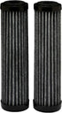 EcoPure EPW2F Premium Fact Universal Whole Home Filter (2 Pack), Dark Gray/Black...