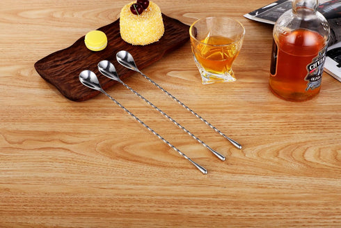 3 Pack 12 Inches Stainless Steel Mixing Spoons...
