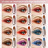 Boobeen 12 Colors Eyeshadow Palette High Pigmented Brighten Eyeshadow Set Blush Highlighting Powder Makeup Set Natural Eye Shadow Kit For Beginner...