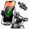 Wireless Car Charger Mount Auto Clamping, 15W Fast Charging Car Phone Holder Charger for Dash Windshield Vent Compatible with iPhone 15 14 13 12 P...