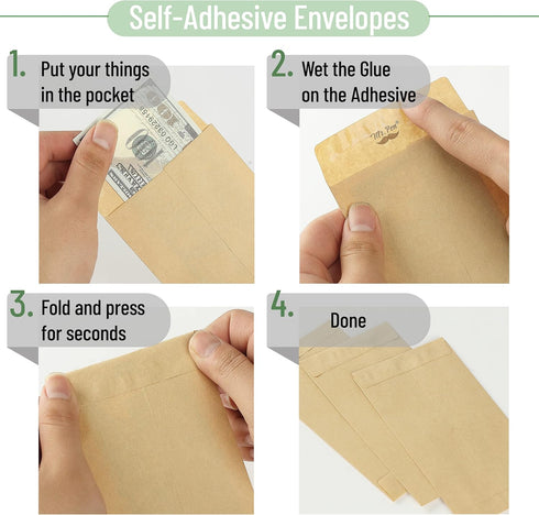 Mr. Pen- Money Envelopes for Cash, 100 Pack, 6.5" x 3.5", Cash Envelopes, 100 Envelopes Money Saving Challenge, Money Saving Envelopes, Small Enve...
