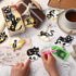 Siifert 20 Pcs Diamond Painting Keychain Kits with Tools Cute Hanging Diamond Painting Keychains Cat Skull Camping Drill Diamond Painting Key Chai...