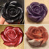 2Pcs/Set 3D Rose Flower Candle Molds, Rose Shaped Craft Art Silicone Mold for Fondant Cake Decoration Making Beeswax Candle Handmade Soap Lotion B...