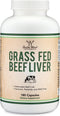 Beef Liver Capsules (1,000mg of Grass Fed, Desiccated Beef Liver per Serving, 180 Capsules, 3 Month Supply) Beef Liver Supplement for Digestion, I...