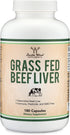Beef Liver Capsules (1,000mg of Grass Fed, Desiccated Beef Liver per Serving, 180 Capsules, 3 Month Supply) Beef Liver Supplement for Digestion, I...