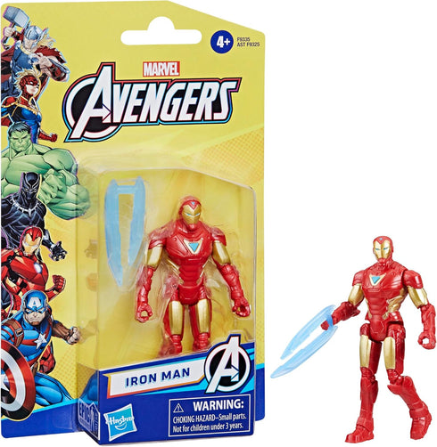 Marvel Epic Hero Series Iron Man Action Figure, 4-Inch, Avengers Super Hero Toys for Kids Ages 4 and Up...