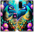 Bcov Galaxy S20 Case,Colorful Peacock Mandala Flowers Leather Flip Phone Case Wallet Cover with Card Slot Holder Kickstand for Samsung Galaxy S20...