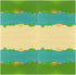 Feleph Classic Baseplate with River and Grassland Pattern Base Plates for Building Blocks 10 x 10 Inches Compatible with Major Brands...