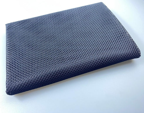 Mesh Fabric Netting Black Fabric Netting Soft Mesh Fabric for Sewing, Crafts?Shopping Bag, Backpack Pocket and Straps and Netting Clothes (Black(1...